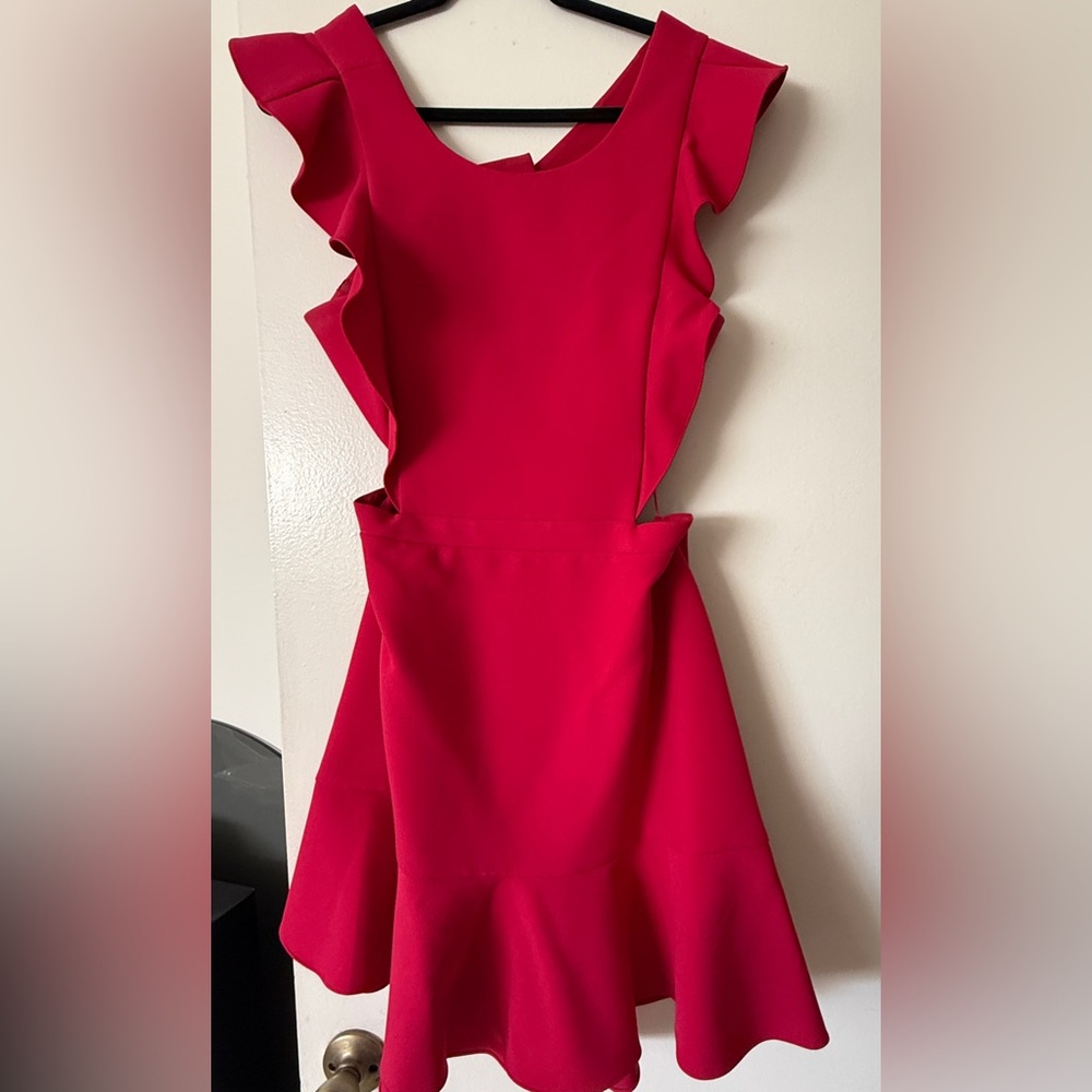 BCBGMaxAzria Vibrant Red Dress